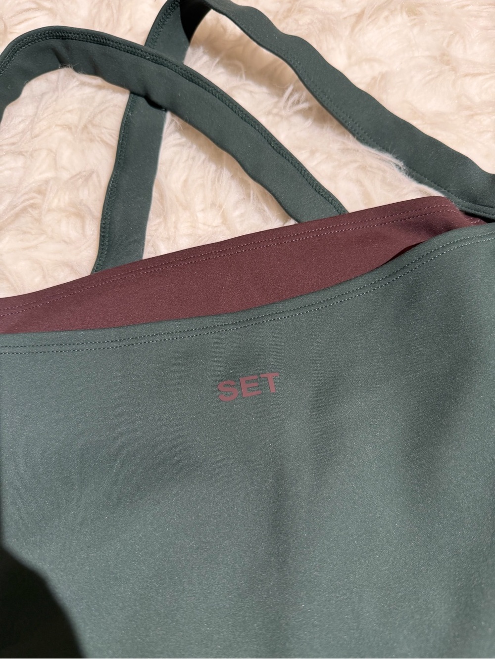 NEW Set Active L / XL Matching Set Luxform Lux Studio Tank High Rise Leggings - Picture 5 of 12